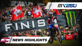 News Highlights | EMX 250 | MXGP of Trentino 2024 #MXGP #Motocross