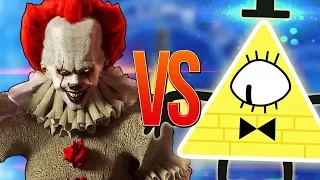 БИЛЛ ШИФР VS ПЕННИВАЙЗ ОНО | СУПЕР РЭП БИТВА | Bill Cipher Gravity Falls ПРОТИВ Pennywise IT