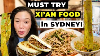 MASSIVE XI’AN FOOD TOUR in SYDNEY AUSTRALIA (Must Try Hand Pulled Noodles!) 悉尼必試西安美食!