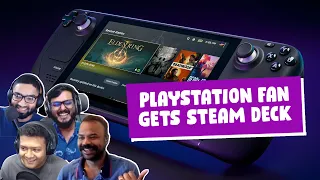 Hardcore PlayStation Fan Gets A Steam Deck || Press Start 2 Play