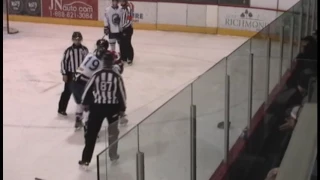 Alex Therrien du Wild VS Guillaume Gélinas du Cap - 16 décembre 2016