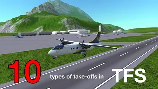 10 types of take-offs in TFS