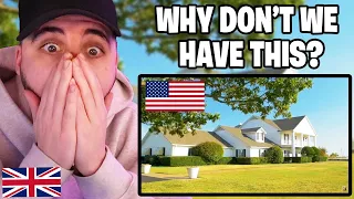 Brit Reacts to BRITISH vs AMERICAN Homes
