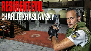 RESIDENT EVIL || SPEEDRUN with Original CHRIS REDFIELD || Charlie Kraslavsky