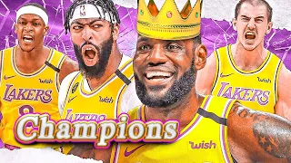 The OFFICIAL LA Lakers Championship Highlight Reel of 2020 !