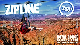 Royal Gorge Zip Line 360° Video