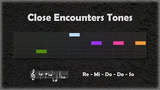 Close Encounters Tones | Circle of 5ths Rendition