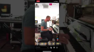 Coldplay - Fix You (Instagram Live)