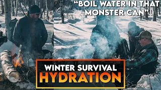 Winter Survival Tips - Hydration