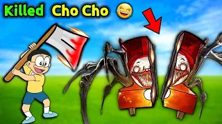 Nobita Destroyed Choo Choo Charles 😂 || Funny Game