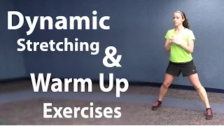 Workout Stretching and Easy Warm Up Exercises - Static and Dynamic Stretching