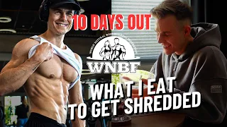 FULL DAY OF EATING (Prep 10 Days Out) - mit 1800 Kalorien zur Bestform!