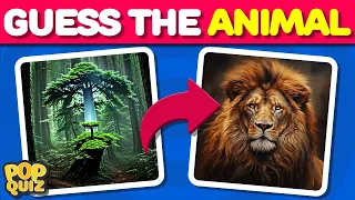 GUESS THE HIDDEN ANIMAL BY ILLUSION