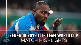 Lin Yun-Ju vs Bode Abiodun | ZEN-NOH 2019 Team World Cup Highlights (Group)