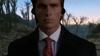 Patrick Bateman Vibing To The Wanderer (Fallout 4)