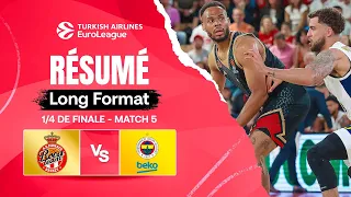 UN MATCH 5️⃣ DANS LA LÉGENDE DE L'EUROLEAGUE 🤯🤯 Monaco vs Fenerbahçe - Résumé -1/4 de finale Match 5