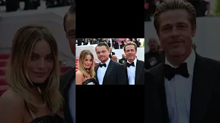 Leonardo DiCaprio Brad Pitt Margot Robbie