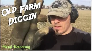 Old Farm Digging - Metal Detecting the Frozen Ground of a Colonial Farm