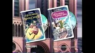 Disney Hunchback of Notre Dame 2 VHS & DVD Commercial (March 2002)