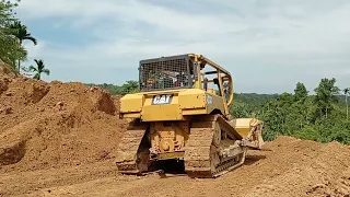 Caterpillar Bulldozer D6R XL Leveling High Cliffs For Farm Roads Vol.2