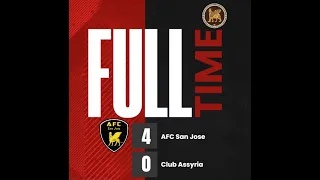 Championship Match: AFC San Jose vs. Club Assyria (2024 California State Convention)