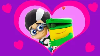 Catboy's Valentine's Trick | PJ Masks x Play-Doh | The Play-Doh Show Season 2 | Play-Doh Official