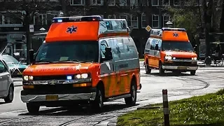 Politie & Ambulances met spoed in Amsterdam