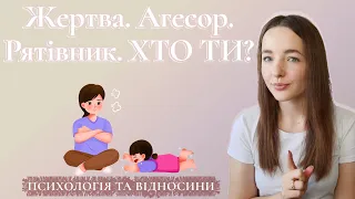 Аб’юзивні стосунки. Позиція жертви та рятівника. Як вийти з трикутника Карпмана? Життєві приклади.