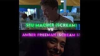 Stu Macher VS Amber Freeman #edit #scream5 #￼scream #scream1