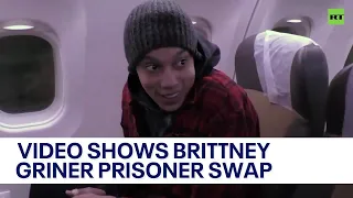 Video of Brittney Griner-Viktor Bout prisoner swap released by Russia