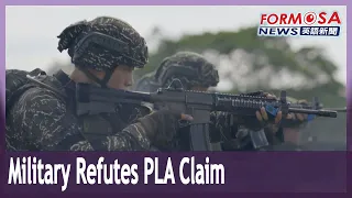 The military refutes China claim that PLA aircraft flew over Penghu