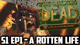 The SADDEST Game Ever...  | [BLIND] THE WALKING DEAD Game Season 1 Episode 1 PART  1 Walkthrough