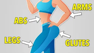 GLUTES + LEGS + ARMS + ABS: BURN FAT, BUILD LEAN MUSCLE