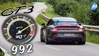 Porsche 992 GT3 | 0-307 km/h acceleration🏁 | by Automann in 4K