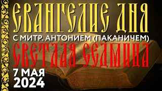 Светлая седмица. Вторник. 7 мая 2024 года. Толкование Евангелия с митр. Антонием (Паканичем).