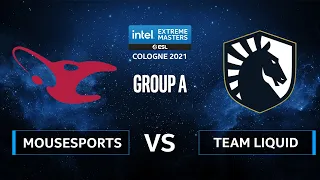 CS:GO - mousesports vs Team Liquid [Nuke] Map 1 - IEM Cologne 2021 - Group A