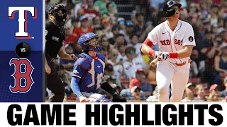 Rangers vs. Red Sox Highlights (9/4/22) | MLB Highlights