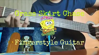 Grass Skirt Chase(Spongebob) - Guitar Fingerstyle