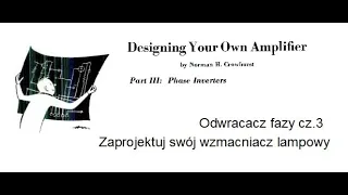 Zaprojektuj swój lampowy wzmacniacz-cz 3. Odwracacz fazy (nr 213)