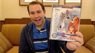 Unboxing: Lady and the Tramp Walt Disney Signature Collection Blu-Ray