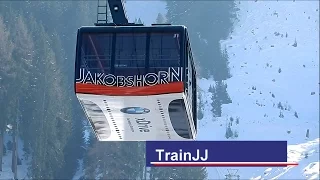 Davos - Jakobshorn by Cable Car - Luftseilbahn CH | Ski Resort Davos Klosters Mountains Switzerland
