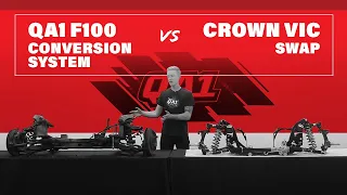 QA1's F 100 Front Coil-Over Conversion System Compared To The Crown Vic Swap