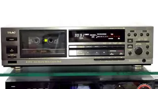 Teac R 919X 3 Head Autoreverse cassette deck calibration recording and playback