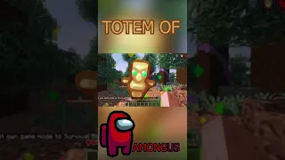 Totem of among us | Minecraft