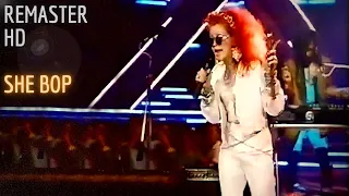 Cyndi Lauper "She Bop" 1984 (REMASTER)