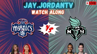 Washington Mystics vs New York Liberty Watchalong | Season Opener Rematch! | JAY.JORDANTV