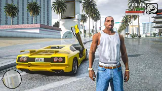 GTA San Andreas Remastered 2022 Gameplay - Las Venturas and San Fierro with TRAFFIC in GTA 5