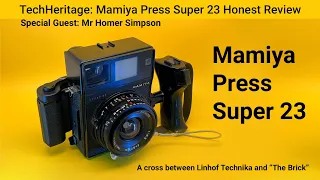 Mamiya Press Super 23, Honest Review - and a special guest