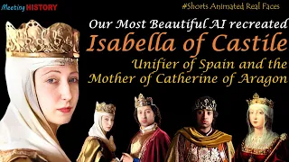 Isabella of Castile: AI Animated Faces of the Mother of Catherine of Aragon and the Unifier of Spain