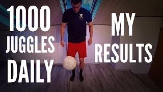 1,000 Juggles Every Day for 3 Months | My Results